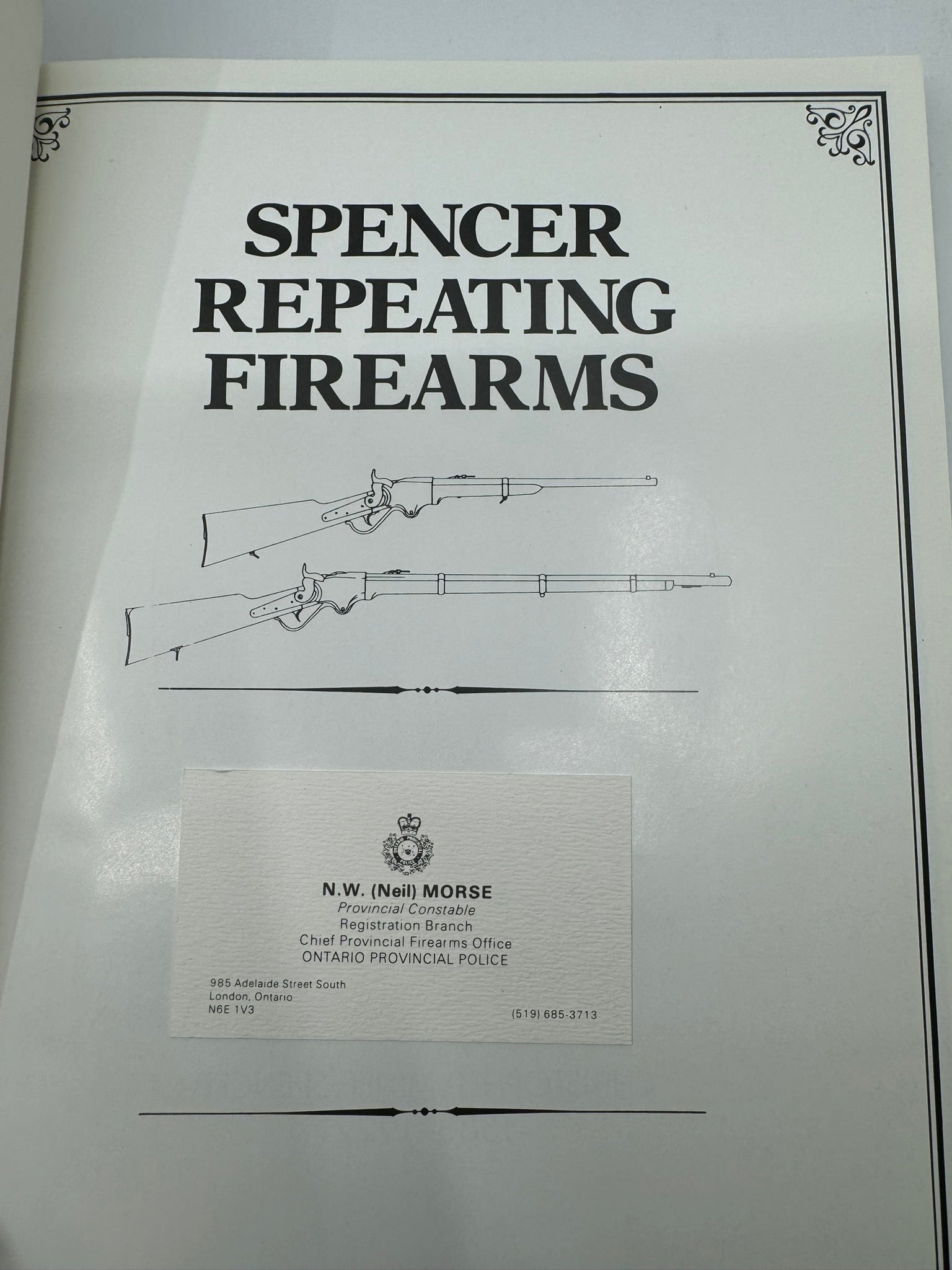 Spencer Repeating Firearms