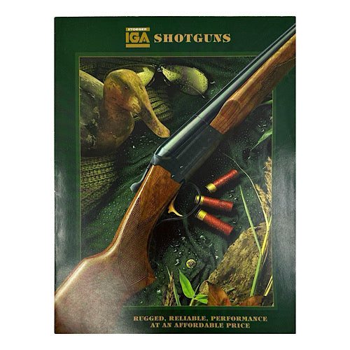 Stoeger IGA Shotgun 5 pgs Fold out catalog 1990s