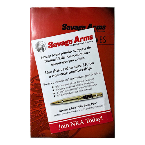 Savage Arms Axis Rifle Owner&#39;s Manual