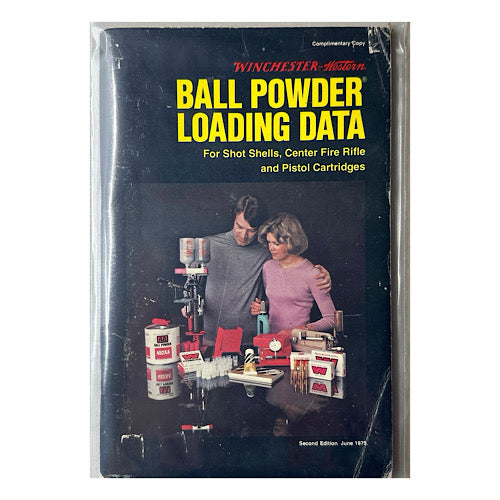 Winchester Western Ball Powder Loading Data S.E. 1975
