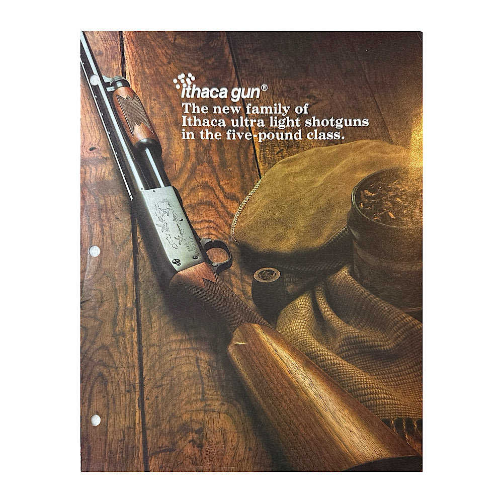 Ithaca 1984 Model 37 Ultralite Shotgun Catalog