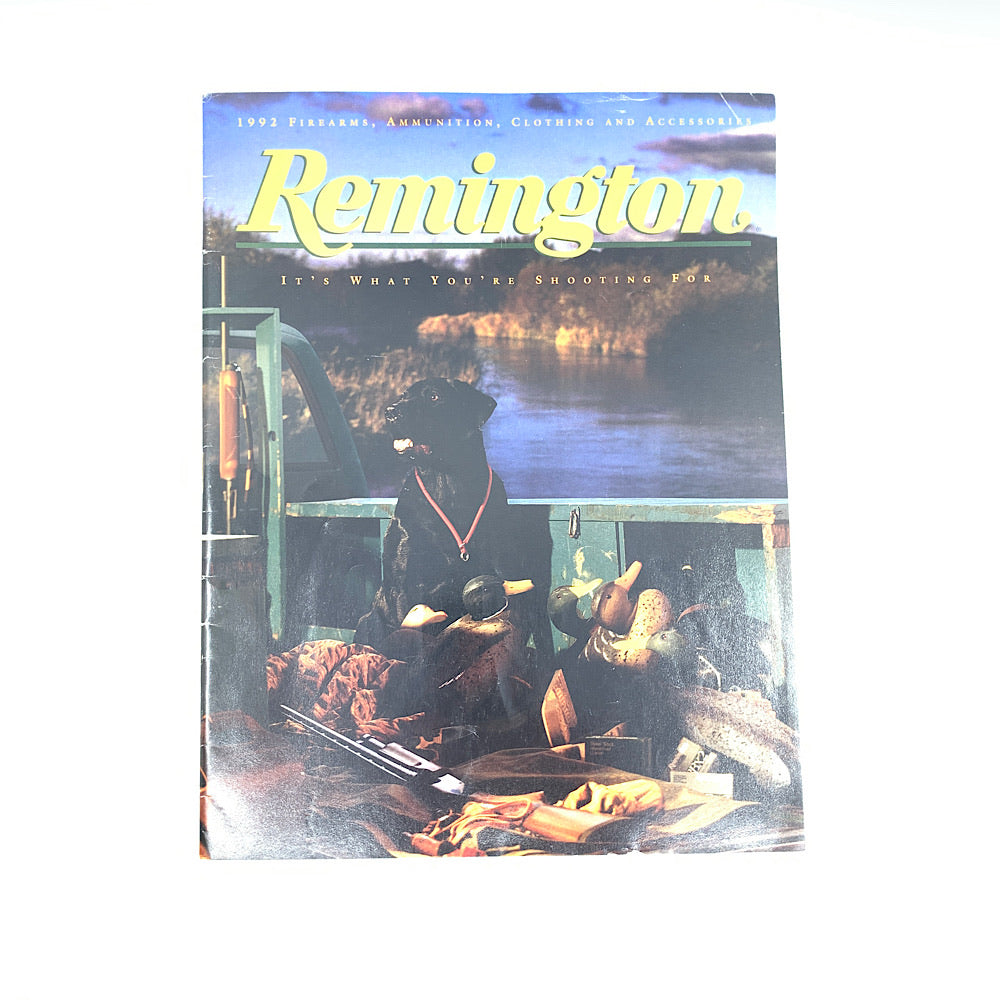 Remington 1992 Firearms and Ammunition Catalogue